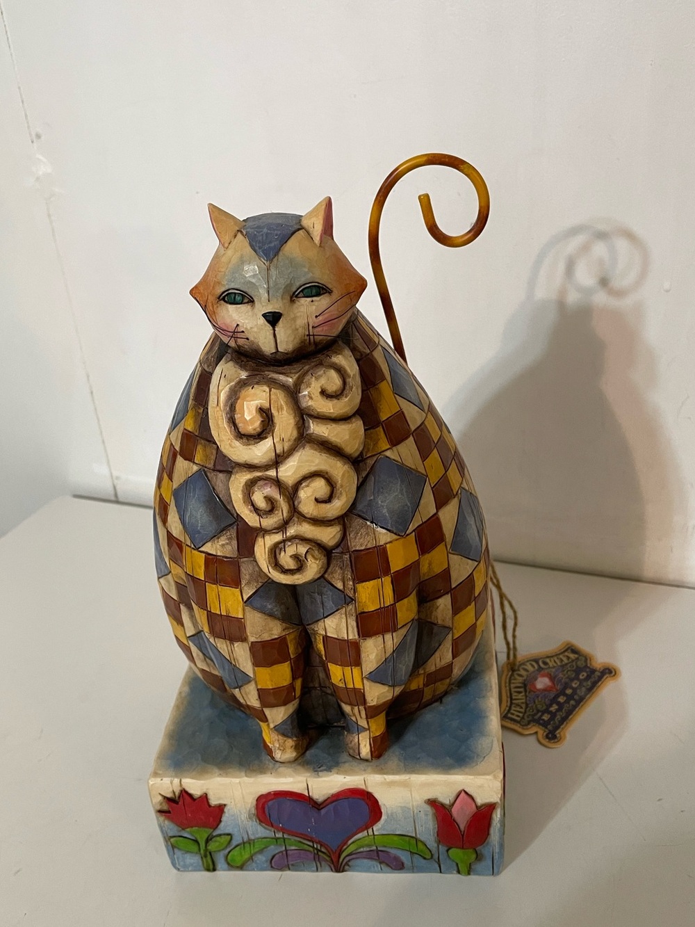 Jim Shore Heartwood Creek Cat Decor